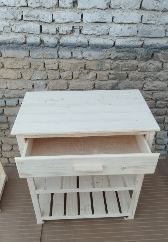 کنسول کافی بار چوبی مدل 8040