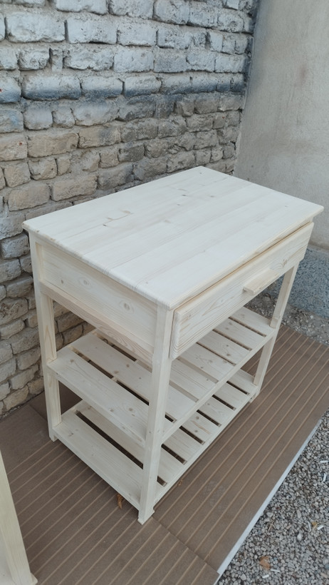 کنسول کافی بار چوبی مدل 8040